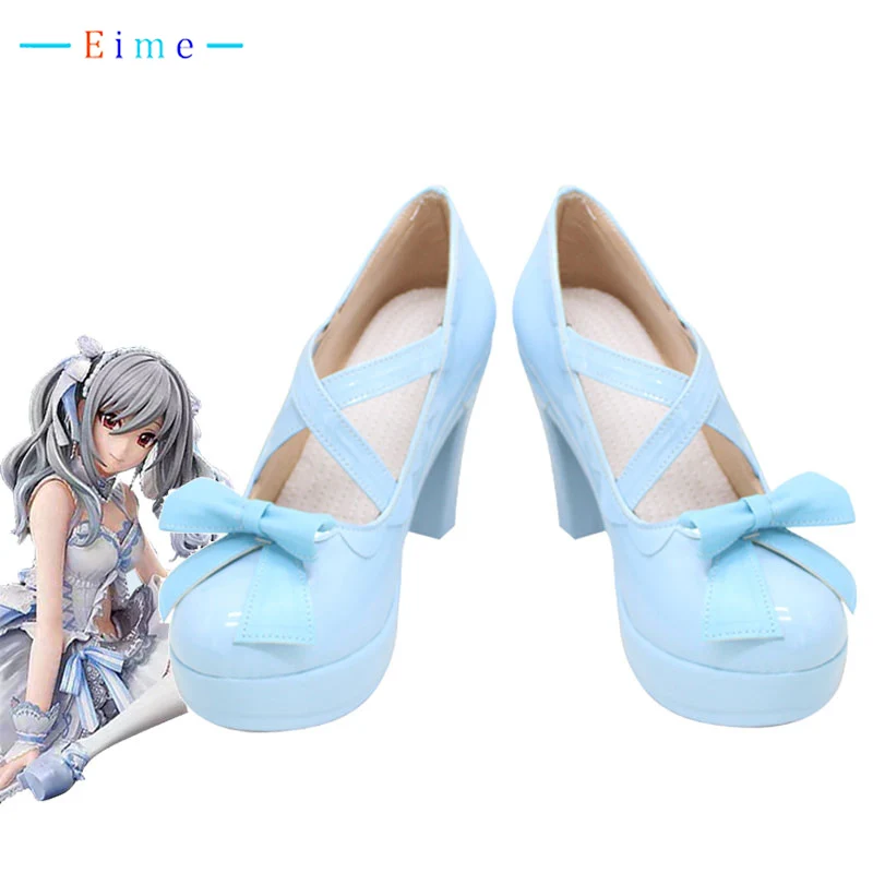 

Kanzaki Ranko Cosplay Shoes PU Leather Shoes Halloween Carnival Boots Cosplay Prop Custom Made