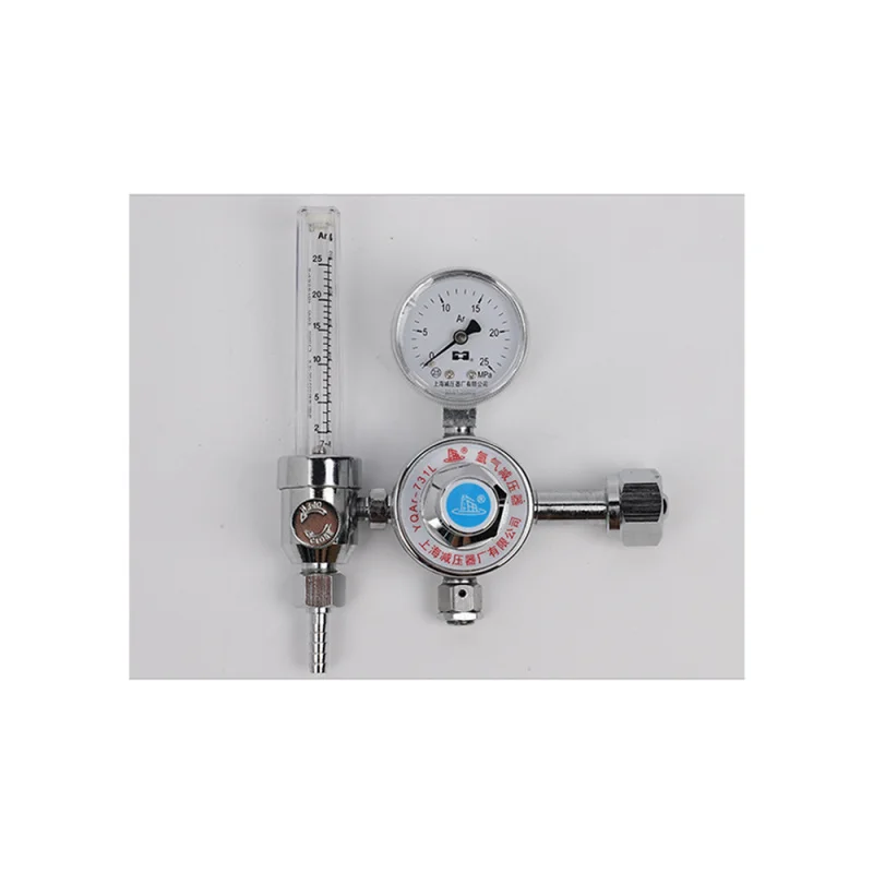 Luosen Argon Regulator Welding Gas Gauge Pressure Flow Regulator