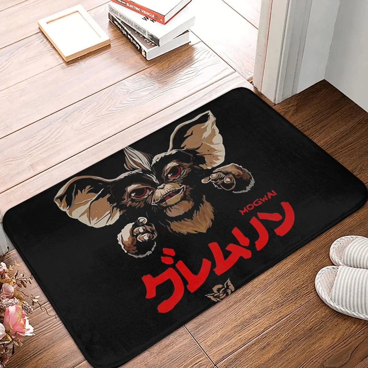 Gremlins Film Bath Mat Stripe Mogwai Doormat Flannel Carpet Balcony Rug Home Decoration