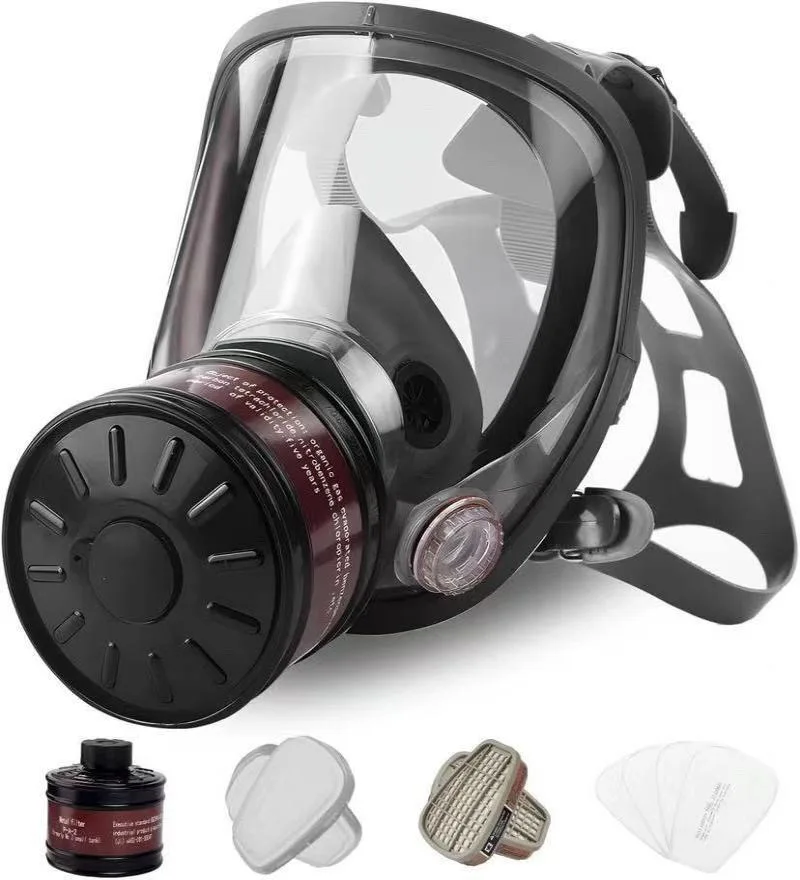 full-face-respirator-dust-proof-compatible-with-filter-cartridges-protective-face-mask-for-spray-painting-and-firefighting