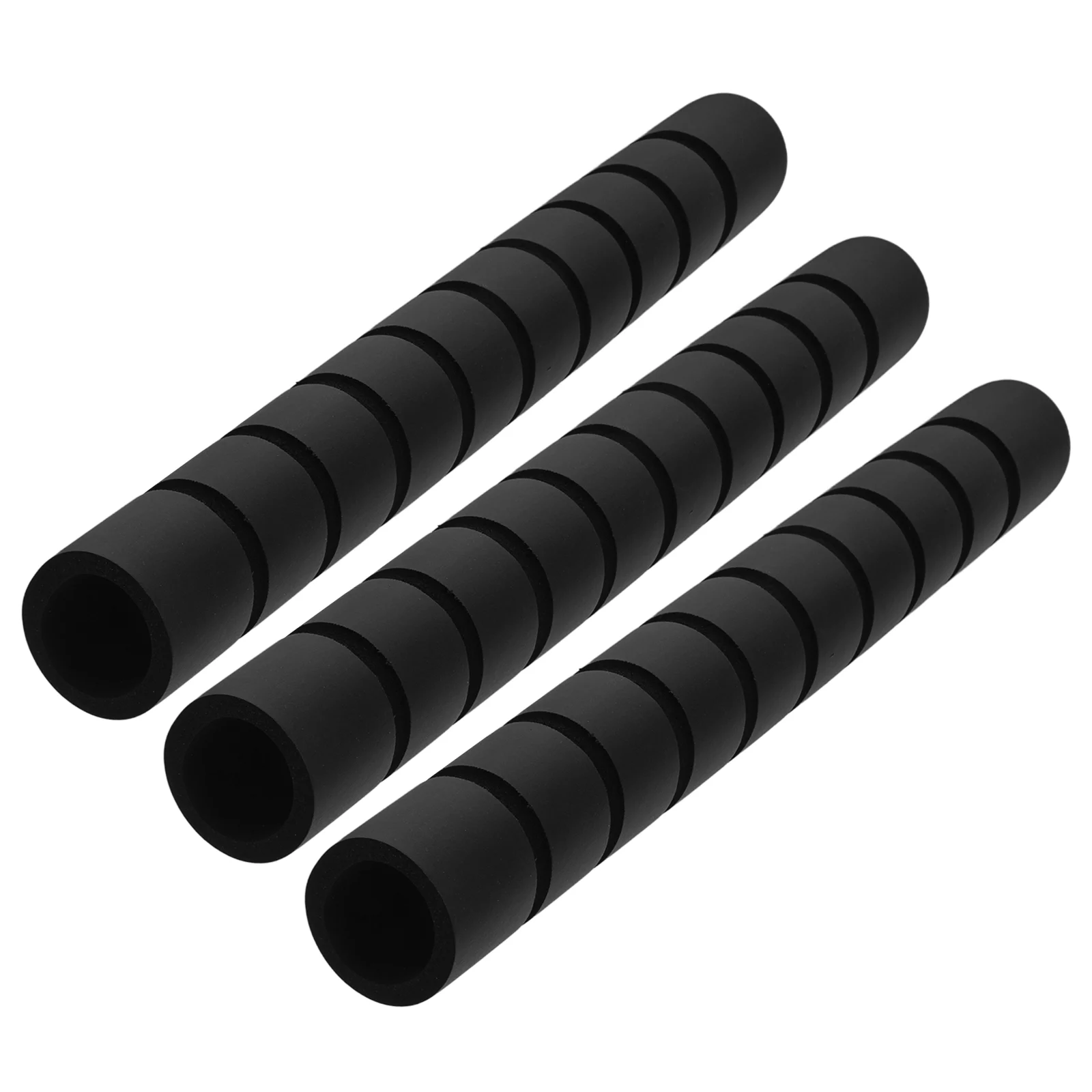 3 Pcs Horizontal Bar Accessories Pull-up Anti-slip Sleeve Barbell Grip Pads for Portable Palm Handle Cover