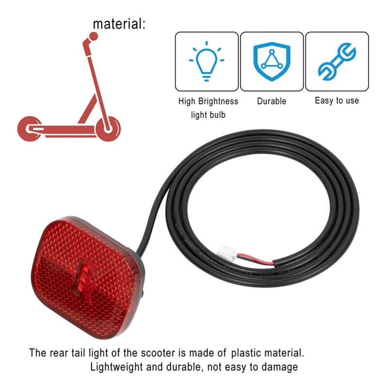 Spatbord Achterlicht Remlicht Compatibel Met F30d F40d Elektrische Scooter Achter Spatbord Nummer Nummer Nummer