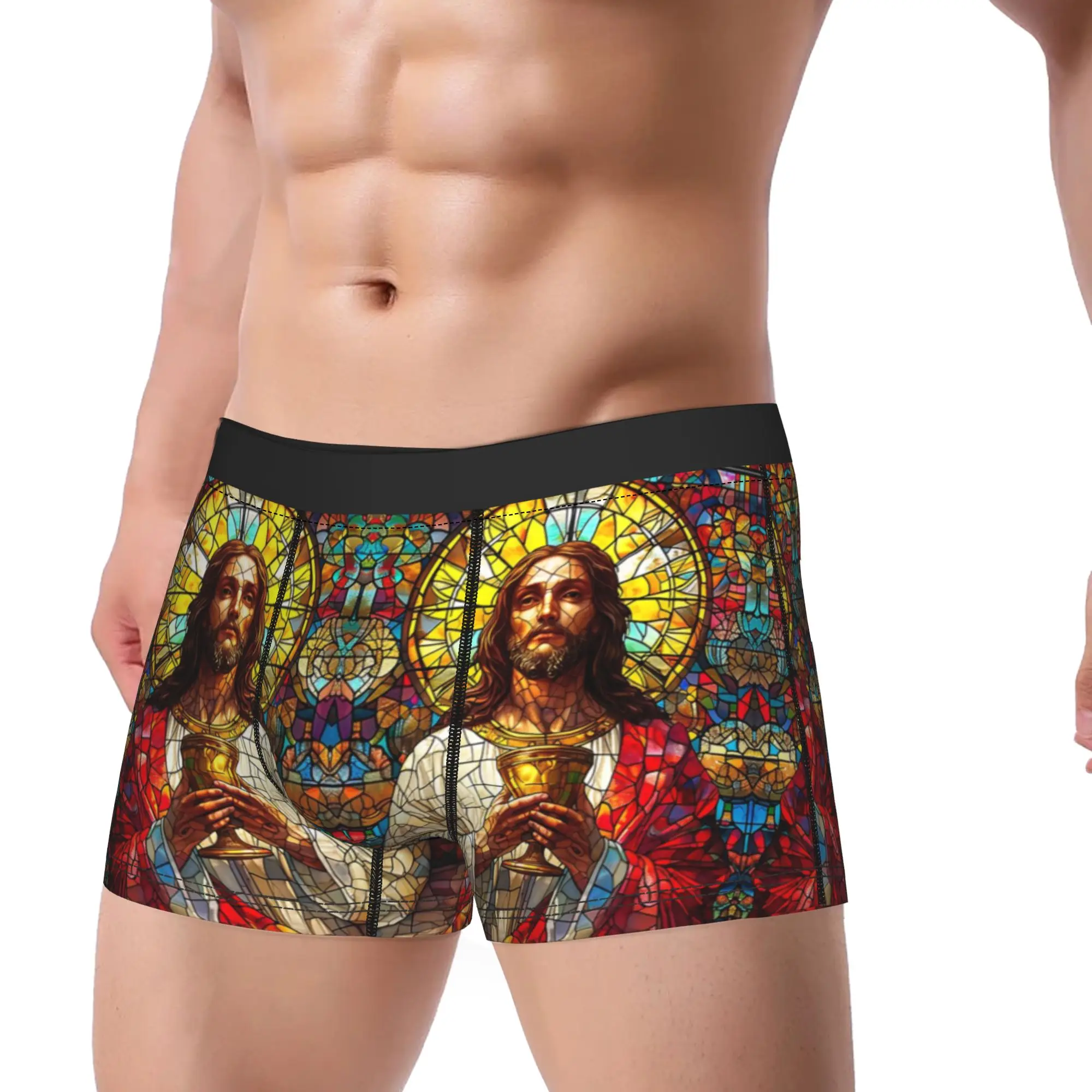 St Michael Archangel Angel Jesus Merch Boxers Shorts Novelty Underwear  Boxer Briefs Gag Gift For Man