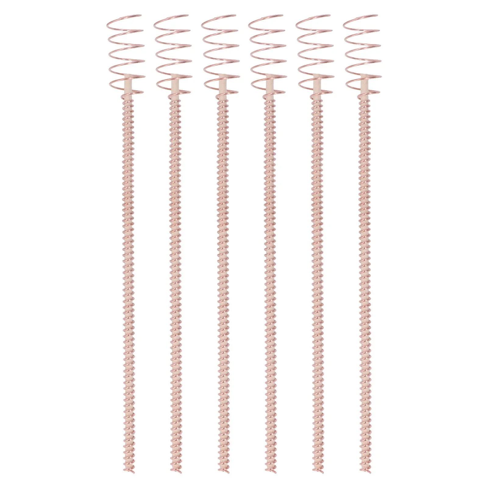 12 Inch Electric Cultivation Plant Pile Electroculture Gardening Copper Coil Antenna Set for Garden Plants Vegetables