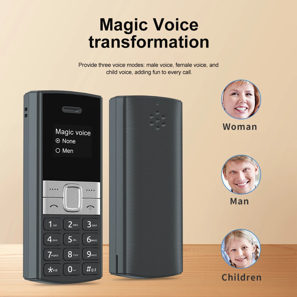 SERVO BM150 Super Small Feature Mobile Phone 2 SIM Standby Speed Dial Auto Call Record Blacklist Mini Button Smallest Telephones