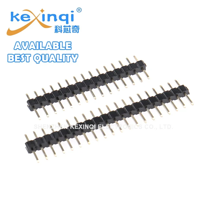 

10-100pcs Single Pin Header Connectors 2.0MM Board Tolerance psitions 2MM Socket 1*2p 3p 4p 5p 6p 7p 8p 10p 20p 40P