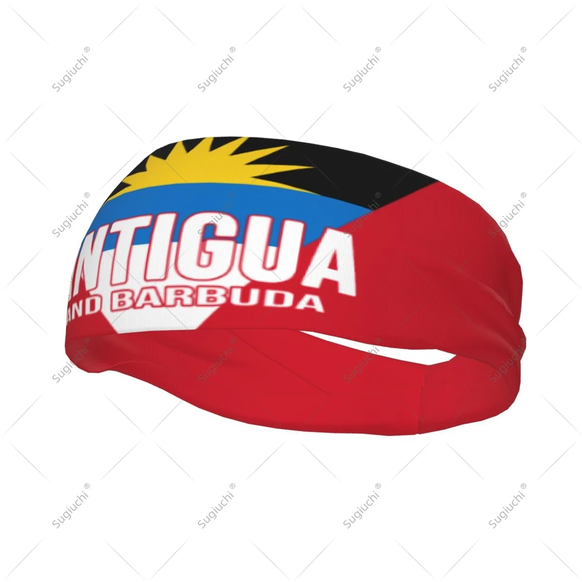 

Эластичные широкие повязки на голову с флагом Антигуа и Барбуды для мужчин и женщин, для занятий йогой, фитнесом, теннисом, бегом, занятиями в спортзале