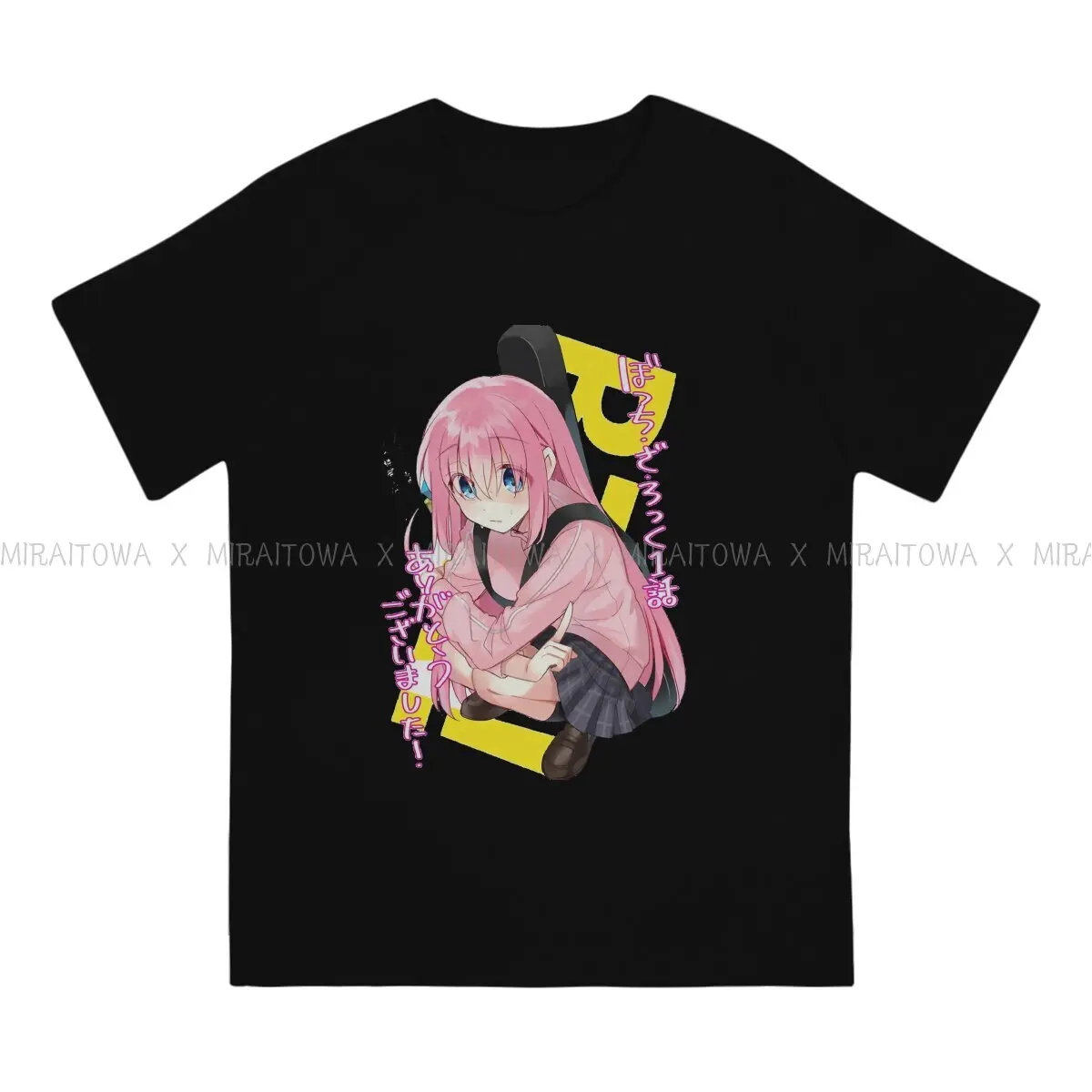 Classic Special TShirt Bocchi the Rock Gotou Hitori Anime Comfortable Hip Hop Graphic  T Shirt Short Sleeve Ofertas