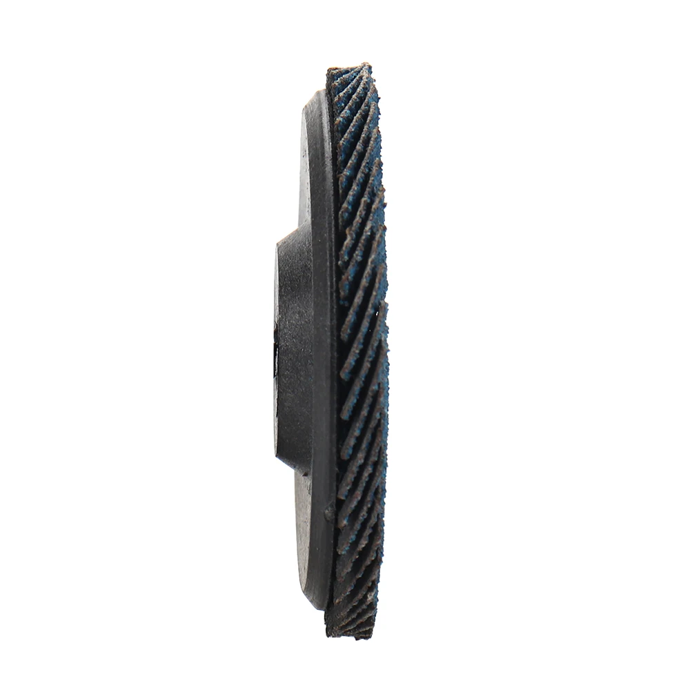 NuoDunco 3 Stück 75 mm flache Fächerscheiben 3 Zoll Schleifscheiben Mini-Winkelschleifer-Zubehör Schleifscheiben zum Polieren von Metall und Holz – Detail 3