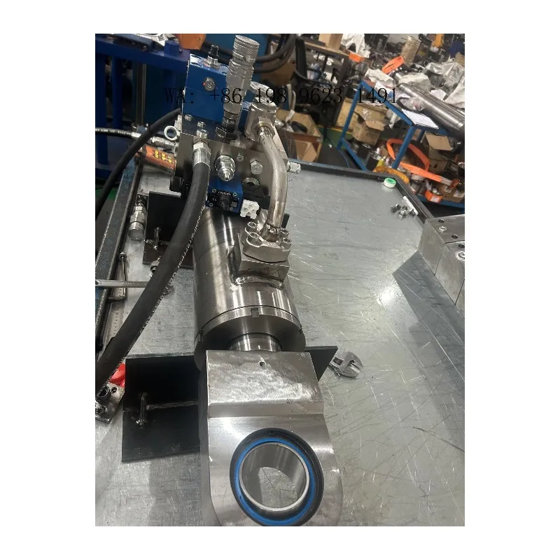 1MPa Stainless Steel Hydraulic Cylinder With Sun Valve 2500mm Long Stroke Industrial Car Dumper Mechanical Oil Cylinder