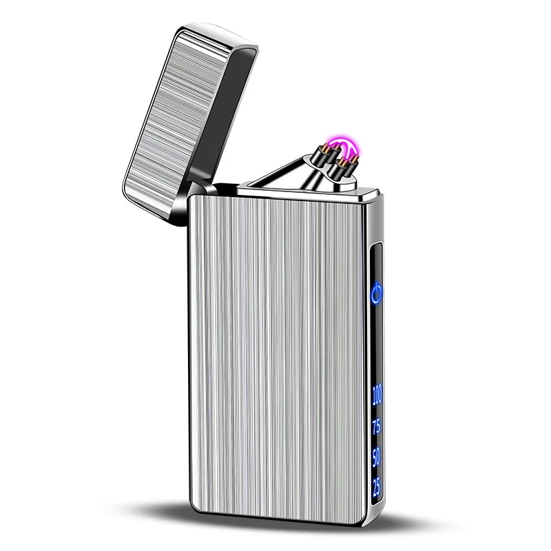 Personalized Intelligent Induction Ignition Charging Lighter, Windproof Arc Pulse Lighter, Cigarette Accessories view 5
