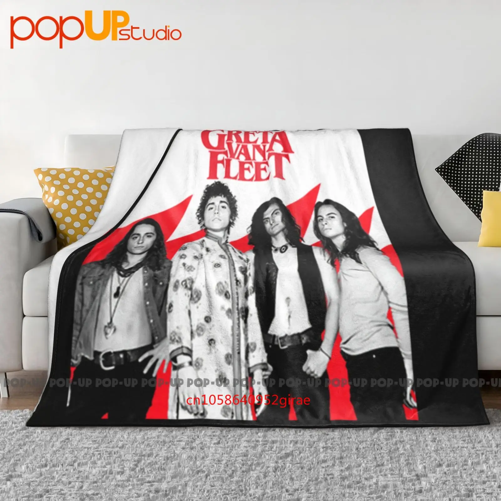 Greta Van Fleet Band Logo Ultra-Soft Blanket Quilt Winter Sofa Cover Bed Covers