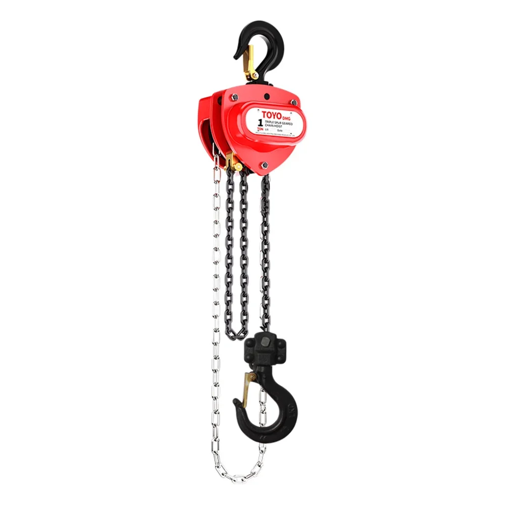 Hot selling chain pulley block 1 2 3 ton chain block price vital chain block