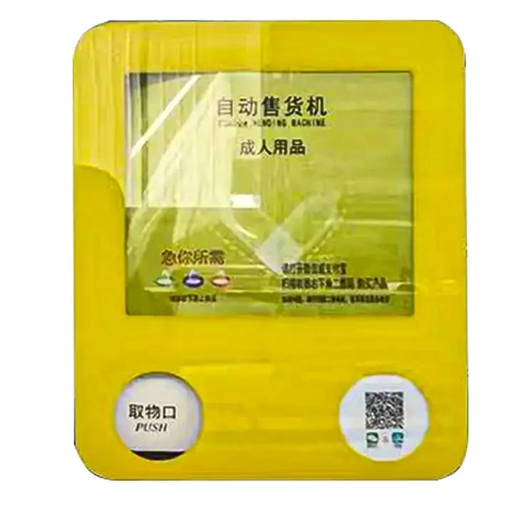 Small Business Startup Automated Payment Condom Wall-mounted Vending Machine for Unmanned Adult Store