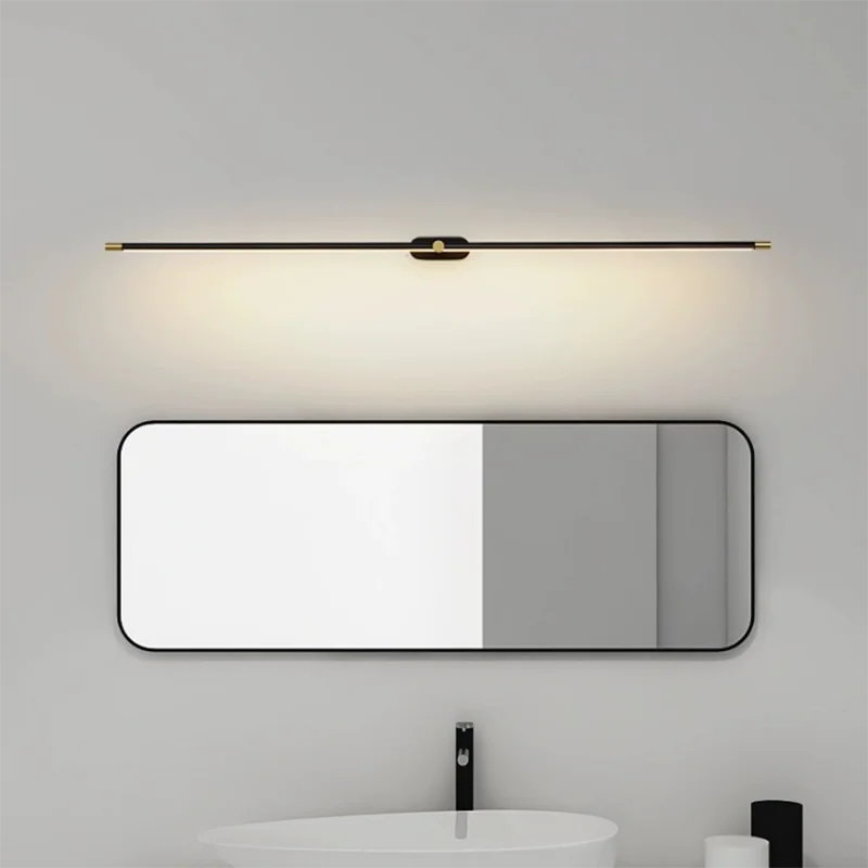 

Modern long Strip LED Bathroom Mirror Front Light Indoor Bedroom Bedside Wall Lamp Sofa Background Decoration Wall lamp ﻿