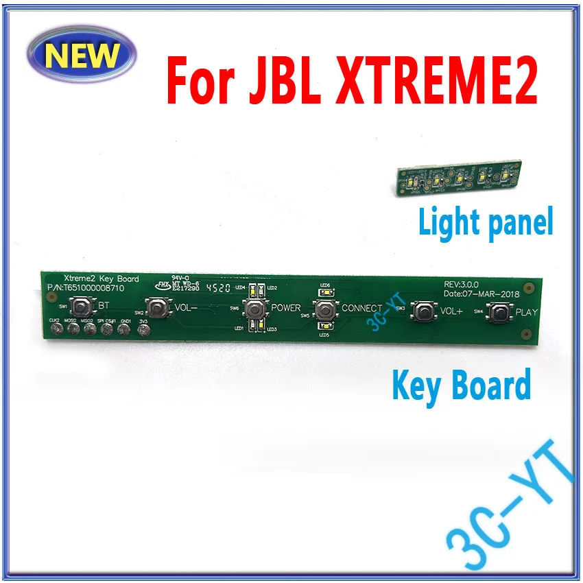 1 Stück neu für jbl xtreme2 Button Board LED Light Panel Key Board