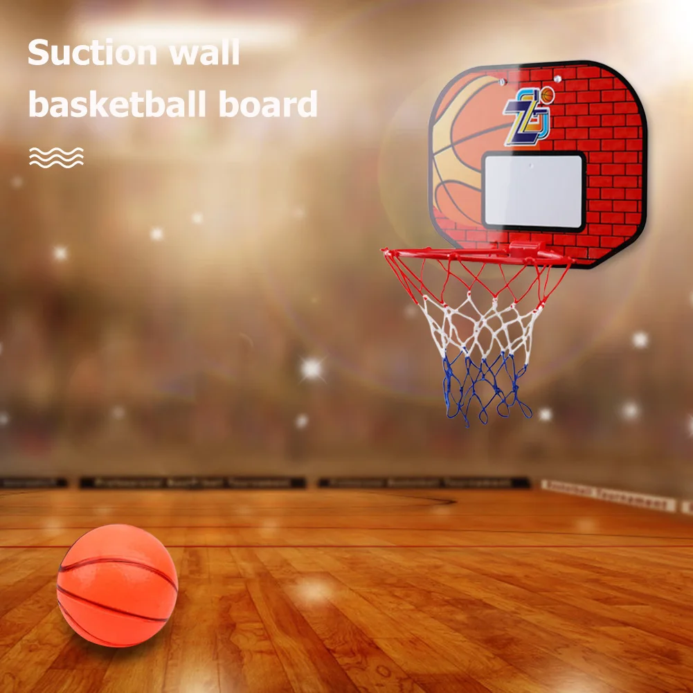 Practical Basketball Backboard Hoop Set Multi-functional Wall Suction Kids Mini Sports Toy Children Gifts