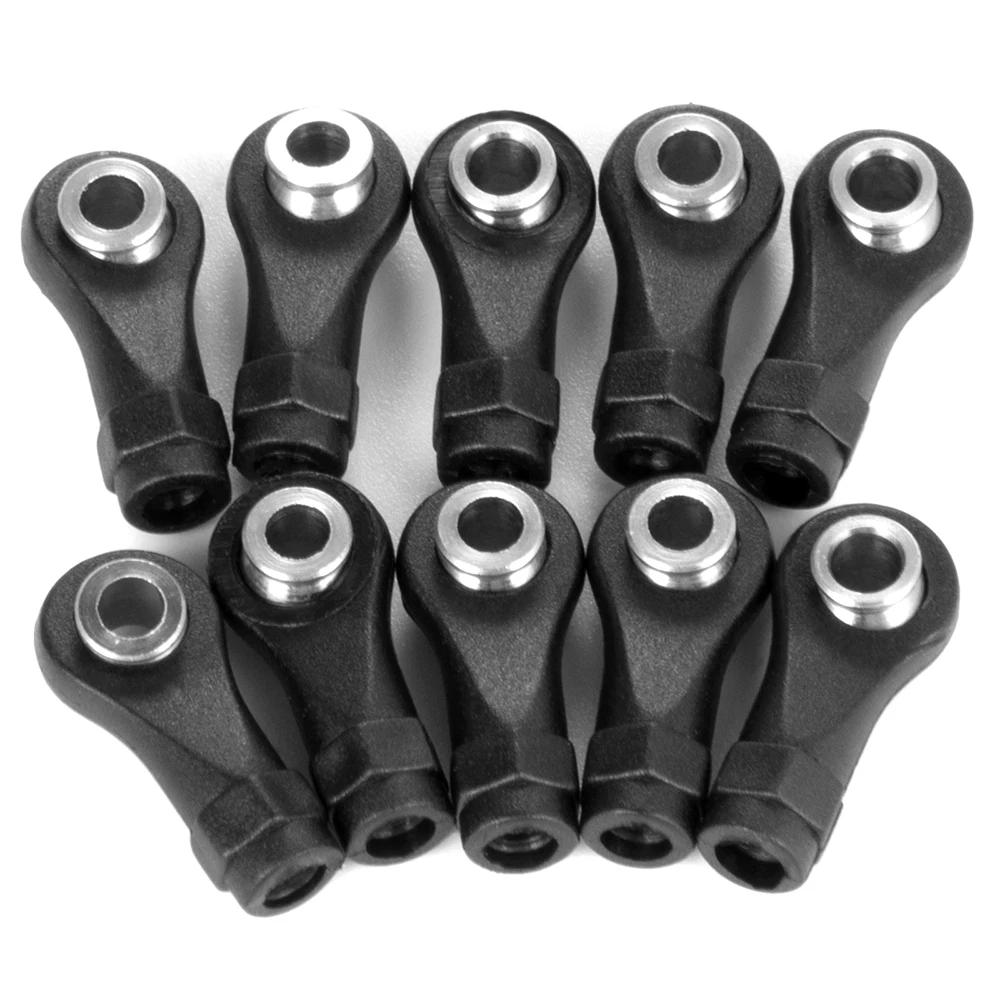 YEAHRUN 10PCS M2.5 Rod End Ball Head Holder Tie Rod Ends Ball Joints for 1/18 TRX4M Bronco Defender RC Crawler Car Parts