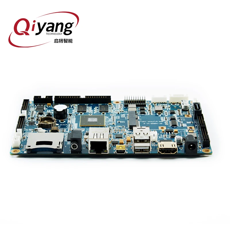 China OEM High performance i.MX6D MPU mainboard Industrial Single Board Computer support RS232/CAN/Ethernet/I2C serial port