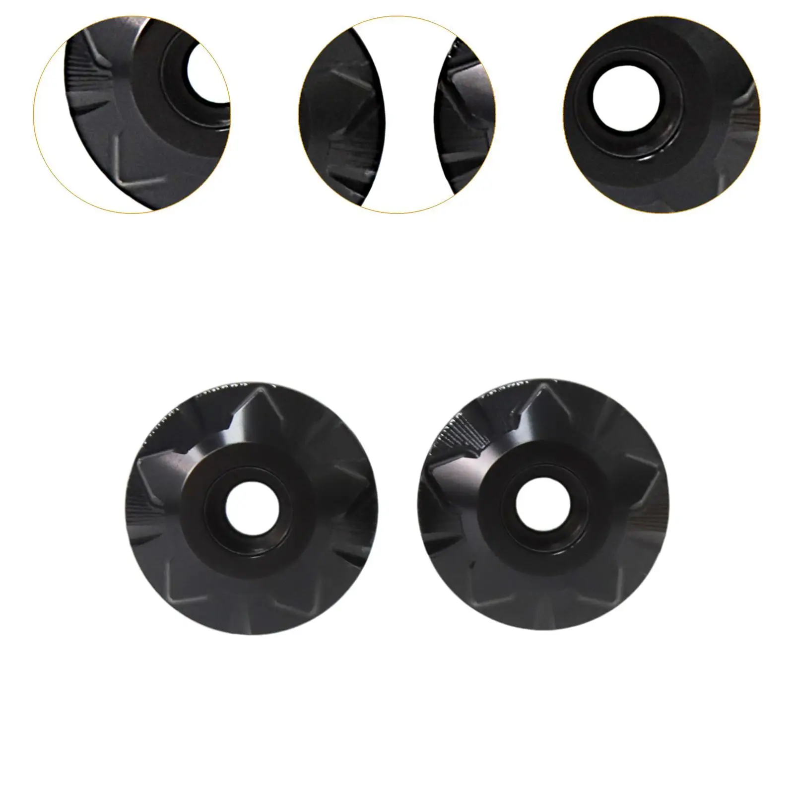 CNC المقود نهاية قبعات التوصيل خفيفة الوزن دراجة نارية ملحق بار نهاية غطاء ل Zontes