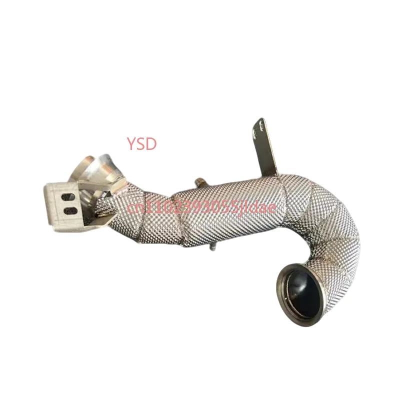 High Performance Exhaust for Mercedes Benz AMG GT50 GT53 GT43 E53 GLE53 CLS53 GLS53 M256 quality Stainless steel Downpipe