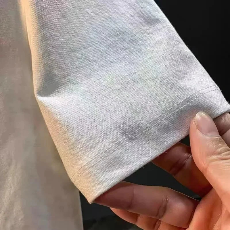 شعار نيكي الفني تصميم مضحك مقص سبعة جرافيك طباعة المحملة الصينية أنيمي الرجال ملابس علوية Scribble بلايز عادية للجنسين