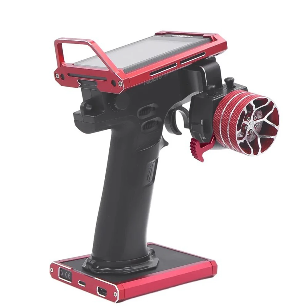 YSIDO Flysky Noble NB4 soportes inferiores superiores de Metal marco Protector de transmisor/Base de Control remoto para accesorios de actualización RC