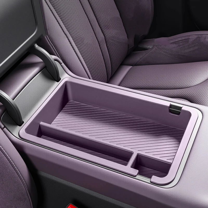 

For XPeng P7 2025 2026 Central Control Storage Box Armrest Box Compartment Interior Accessories