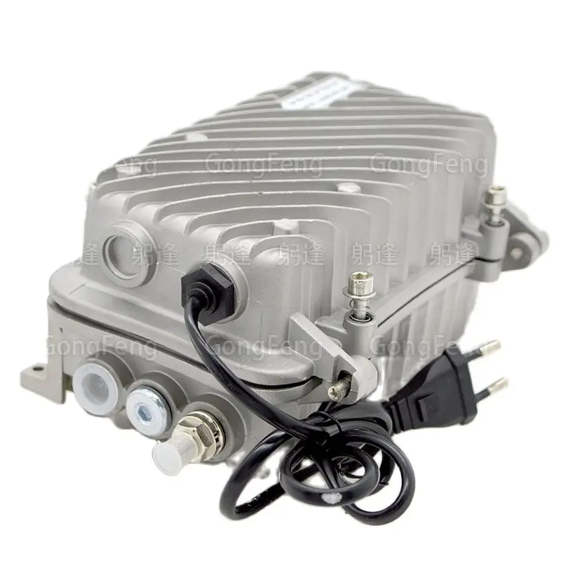 IP66 กลางแจ้ง FTTH CATV Optical Receiver AGC Auto Gain Control 860MHz Dual-Power AC60V/220V SC/FC พอร์ต 2-Way Output ขายส่ง