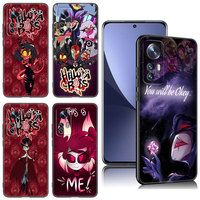 Anime Helluva Boss Phone Case For Xiaomi Mi 8 9 SE 10 10T 11 12 13 Lite 9T 11T 12S 12T 13 Pro 11i 12X Black Silicone Cover