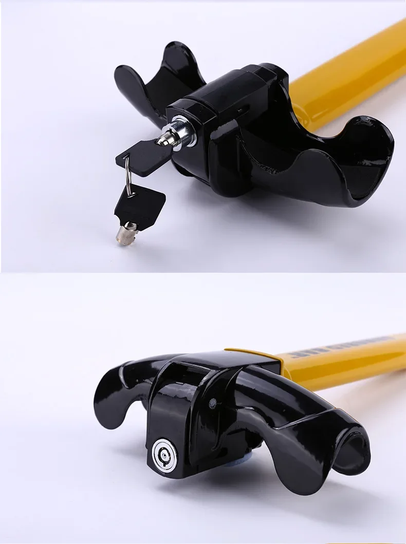 Universal Car Steering Wheel Lock, T-Bar Anti-Theft Immobiliser with Maximum Security