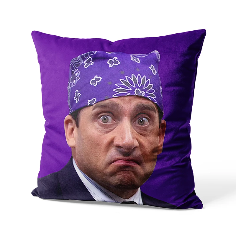 Aertemisi 18'' x 18'' Prison Mike The Office Square Throw Pillow Cushion Covers Cases Pillowcases 45cm x 45cm