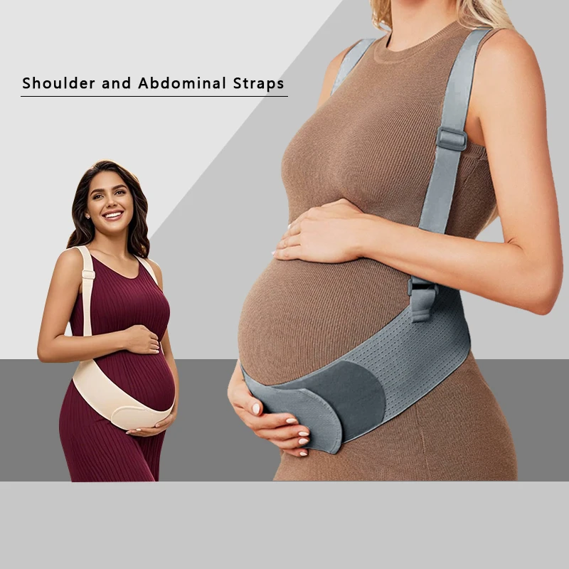 

1 шт., пояс для беременных, пояс для беременных с регулируемыми ремнями, поддерживающие пояс для живота-пояс для беременных