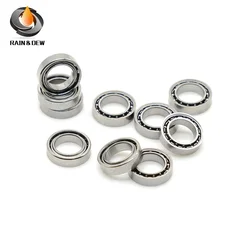 High Quality 5x8x2 stainless Steel Ball Bearing 10PCS SMR85 Open Ball Bearings 5*8*2 ABEC-7 P6 L-850 SMR85 Small Bearings