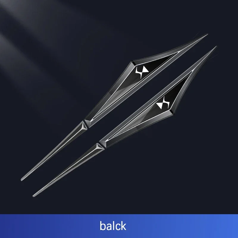 

2pcs Car Badge Side Door Fender Stickers Metal Car Stickers Car Decorations Suitable For DS 5ls ds4s ds6 ds7 ds9 Accessories