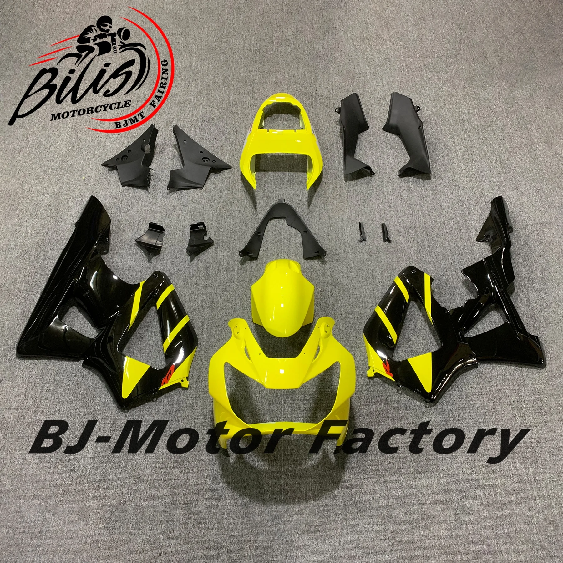 

For Honda Cbr929RR 2000 - 2001 Plastic Fairings Cbr 929 RR 00 01 Yellow Black Abs Fairing Cbr900RR 2000 Fairings 900
