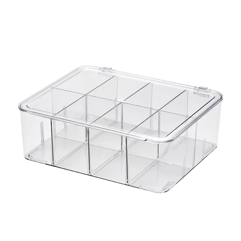 

Acrylic Transparent Storage Box Blind Box Card Kpop Idol Photocard Storage Box Photo Card Holder Organizer Compartment Flip Box