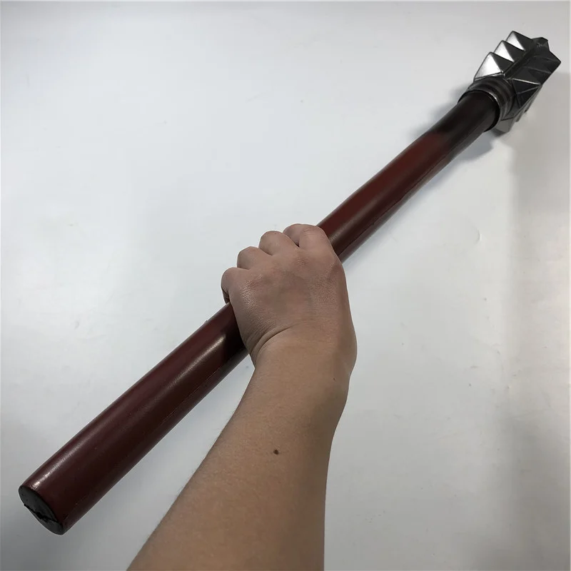 Cosplay 81cm Sawtooth Hammer Thunder Baseball Bat Prop Gladiator Weapon Role Playing Safety PU Toy Prop Halloween Gift