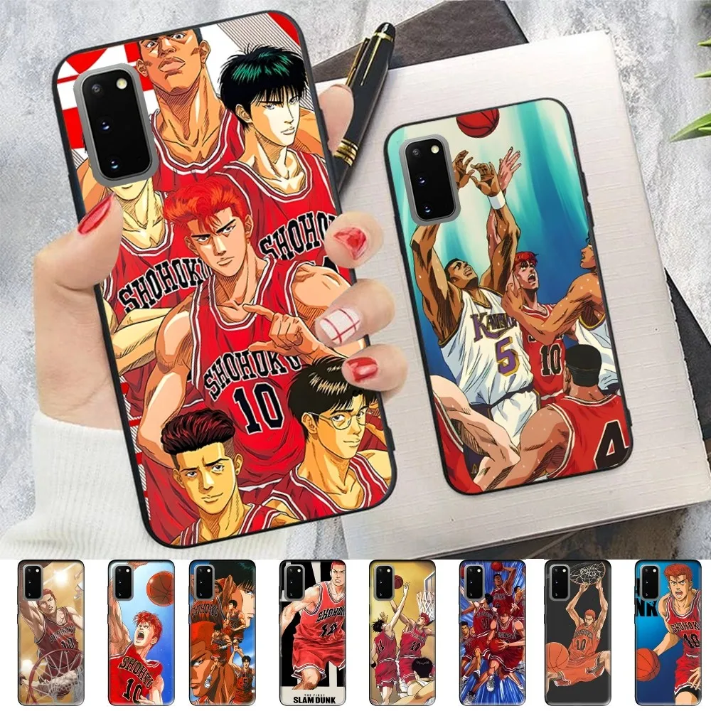 Slam Dunk Anime Phone Case For Samsung S 9 10 20 21 22 23 30 23 24 Plus Lite Ultra FE S10lite Fundas