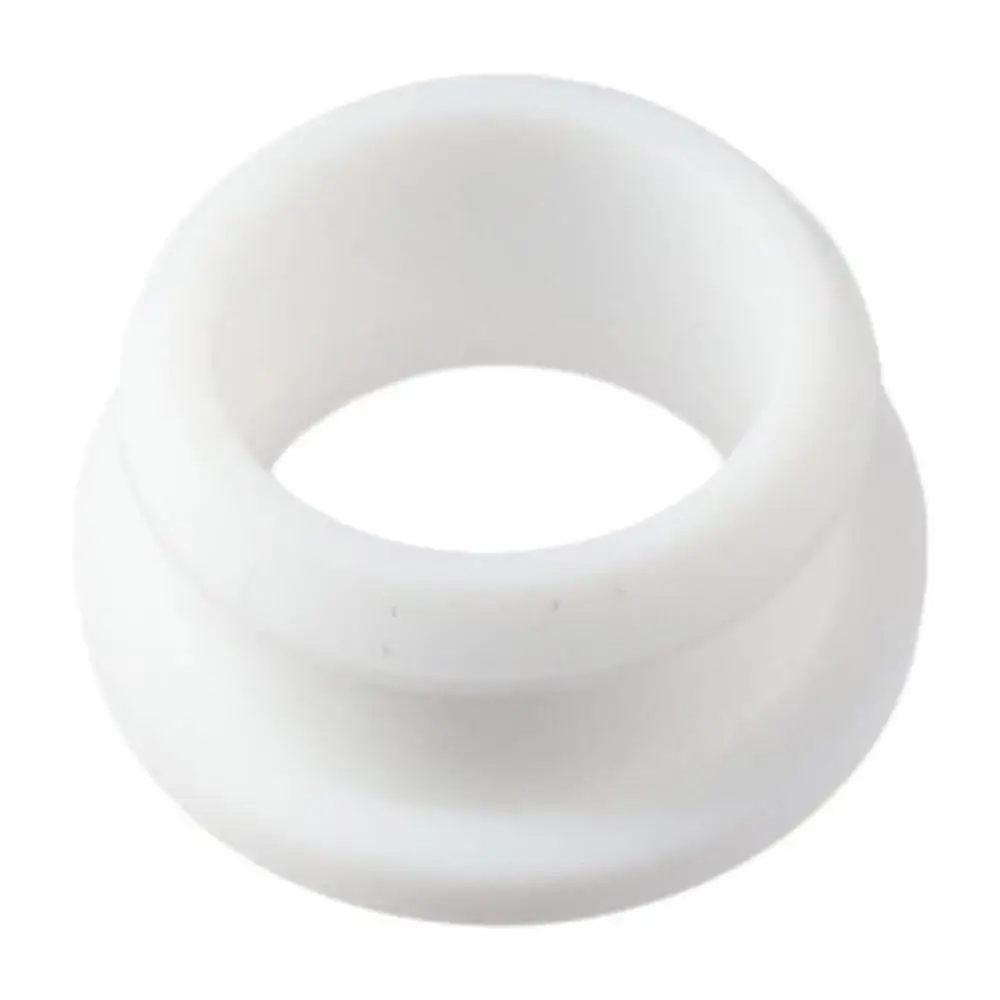 4 Uds. Ojales de goma redondos, Cable de goma de silicona blanco y negro, tapón de orificio, ojal de orificio de tapón de goma, tubo de Cable de caja eléctrica