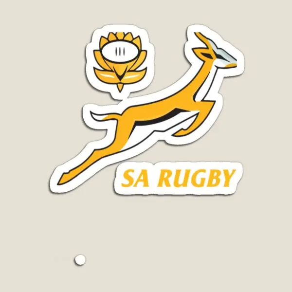 Springbok Rugby South Africa  Magnet for Fridge Organizer Stickers Home Children Magnetic Refrigerator Colorful Baby  Funny