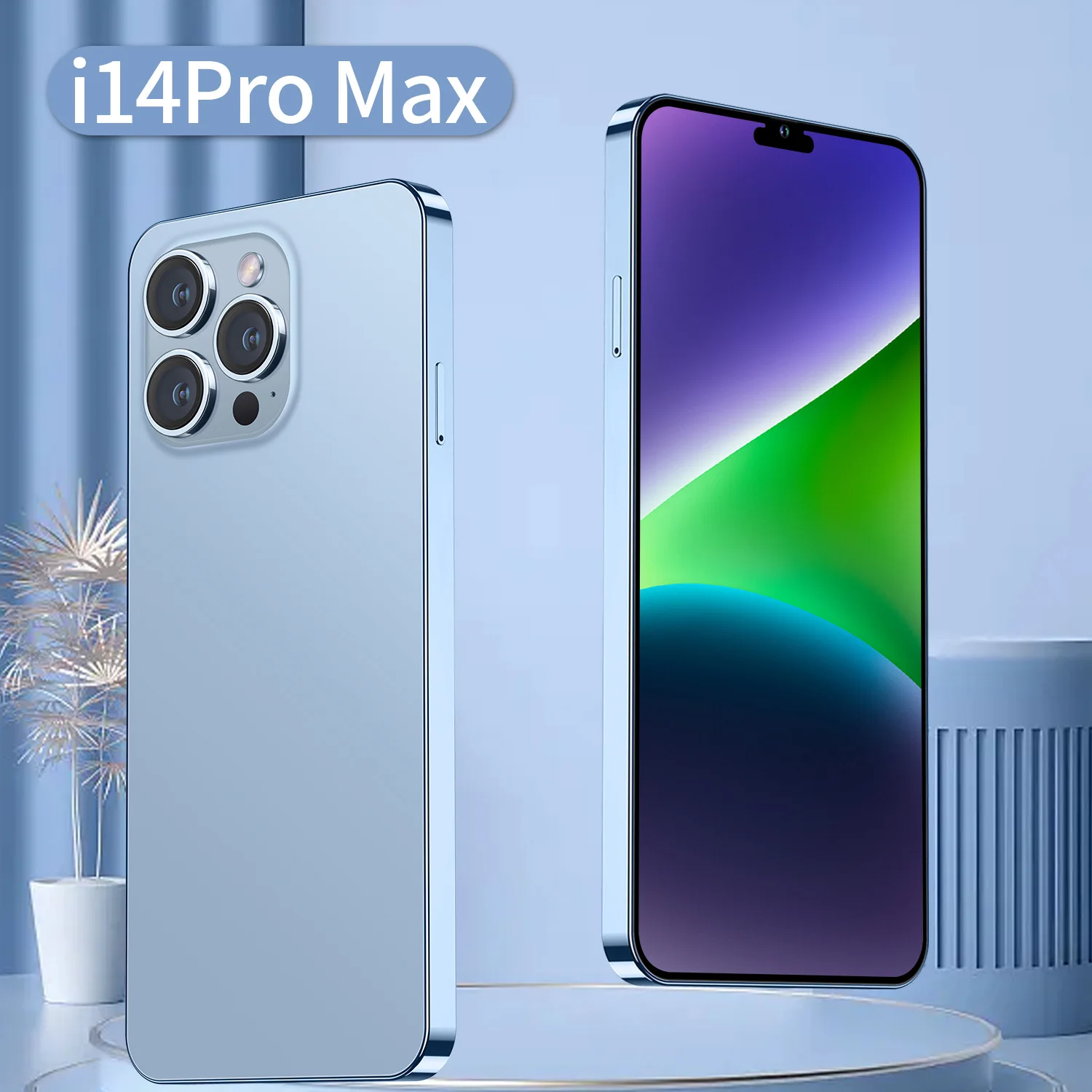 7.3 Inch I14 Fake Phone Dummy Phones False Mobile Phone Telephone Smartphone Fake Prop Model Mockup Replica Display