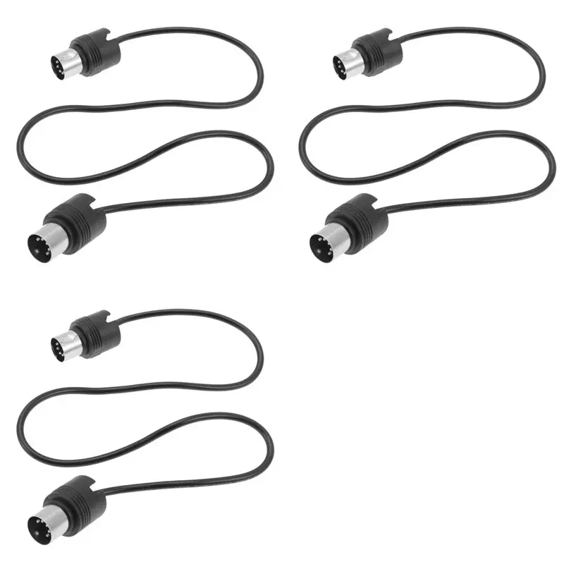 

Кабель MIDI AS62 3X DIN 5PIN (штекер-штекер), удлинительный аудиокабель DIN 5PIN (штекер-штекер)
