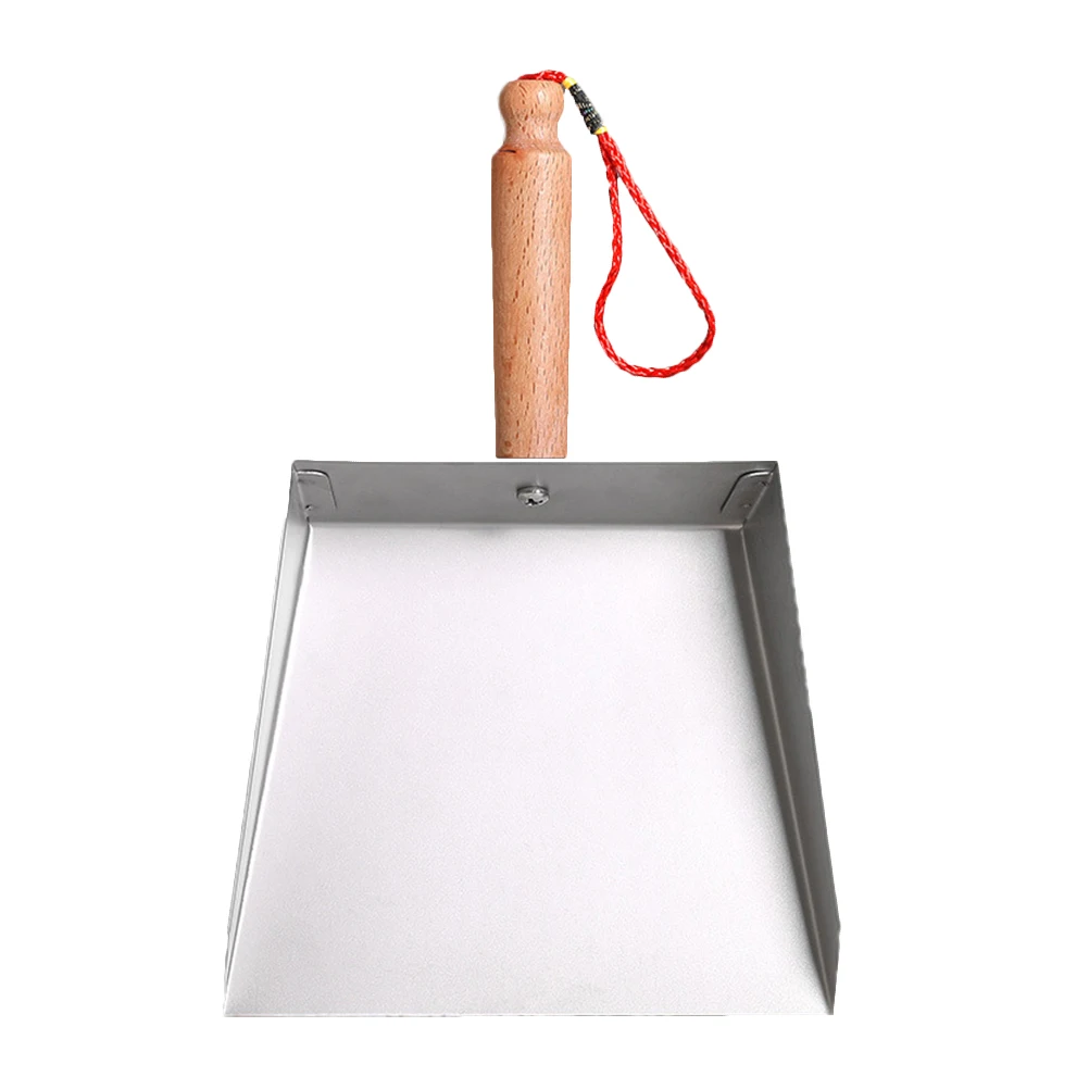 

Stainless Steel Dustpan Small for Scooping Shavings Mini with Handle Tray Pet Household Dustpans Child Size Metal