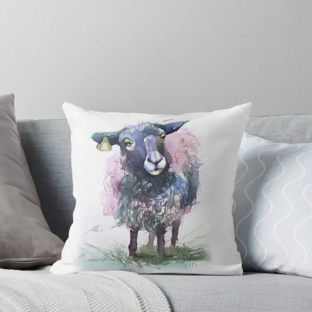 

Watercolor sheep Throw Pillow Sofa Covers Decorative Cushions For Living Room pillow