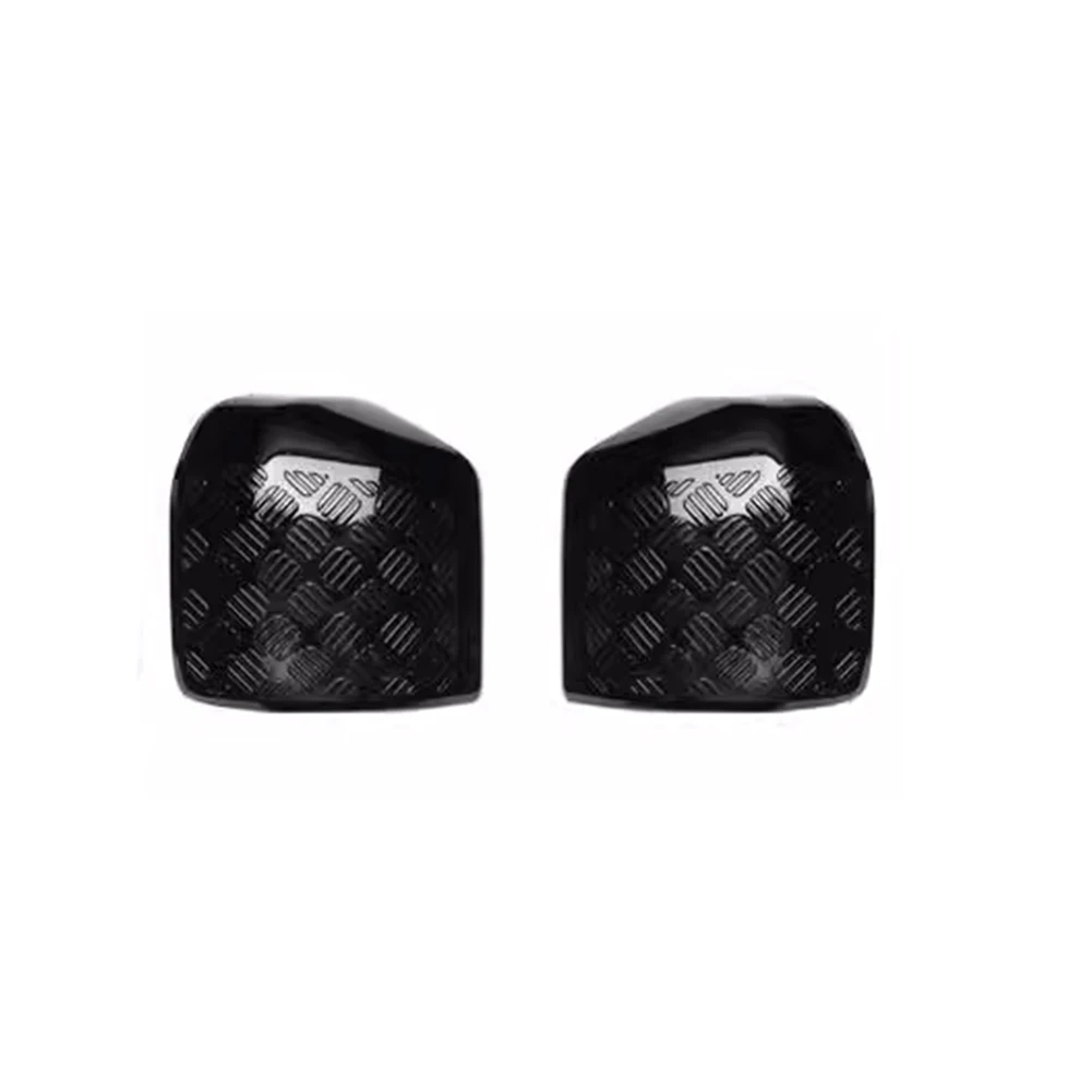 Car Enhancement Matte Black Mirror Cover Trim Car Protection User-Friendly Tape Vibrant Luxury Design Fitment For Defender