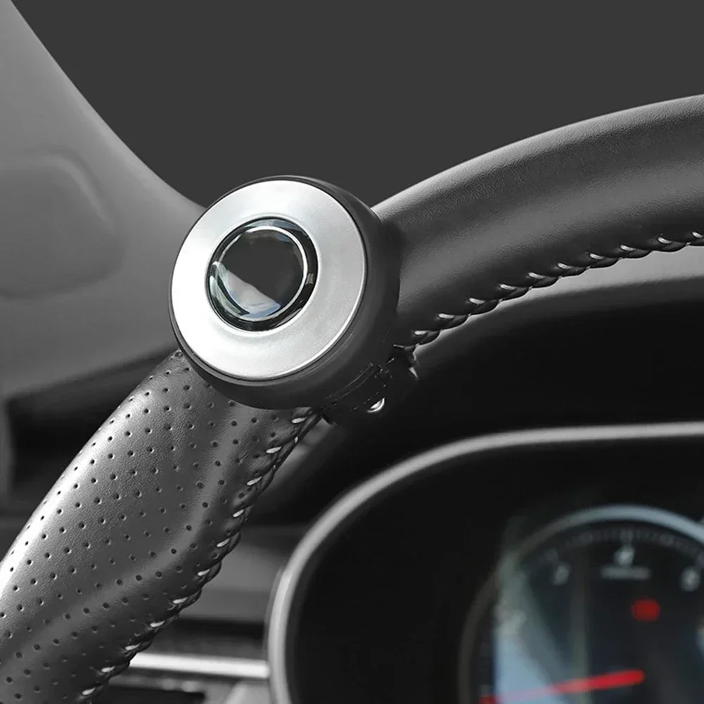 Universal Car Turning Steering Wheel Booster Spinner Knob 360 Degree Rotation Bearing Power Handle Ball Shaped Help Accessories