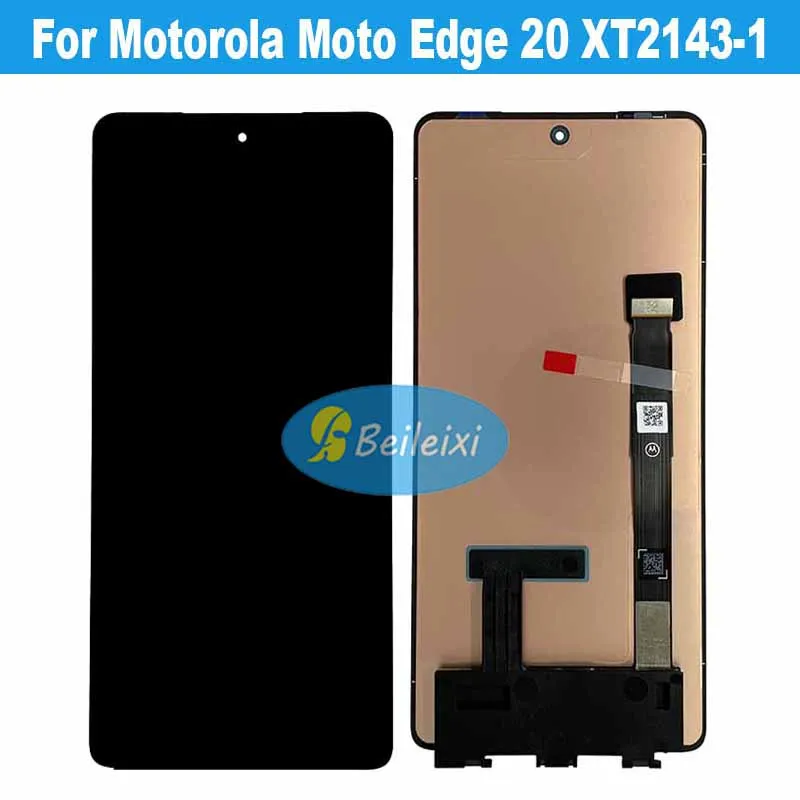 For Motorola Moto Edge 20 XT2143-1 LCD Display Touch Screen Digitizer Assembly