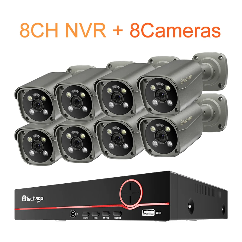 Variant: 8CH NVR (8 Cameras)