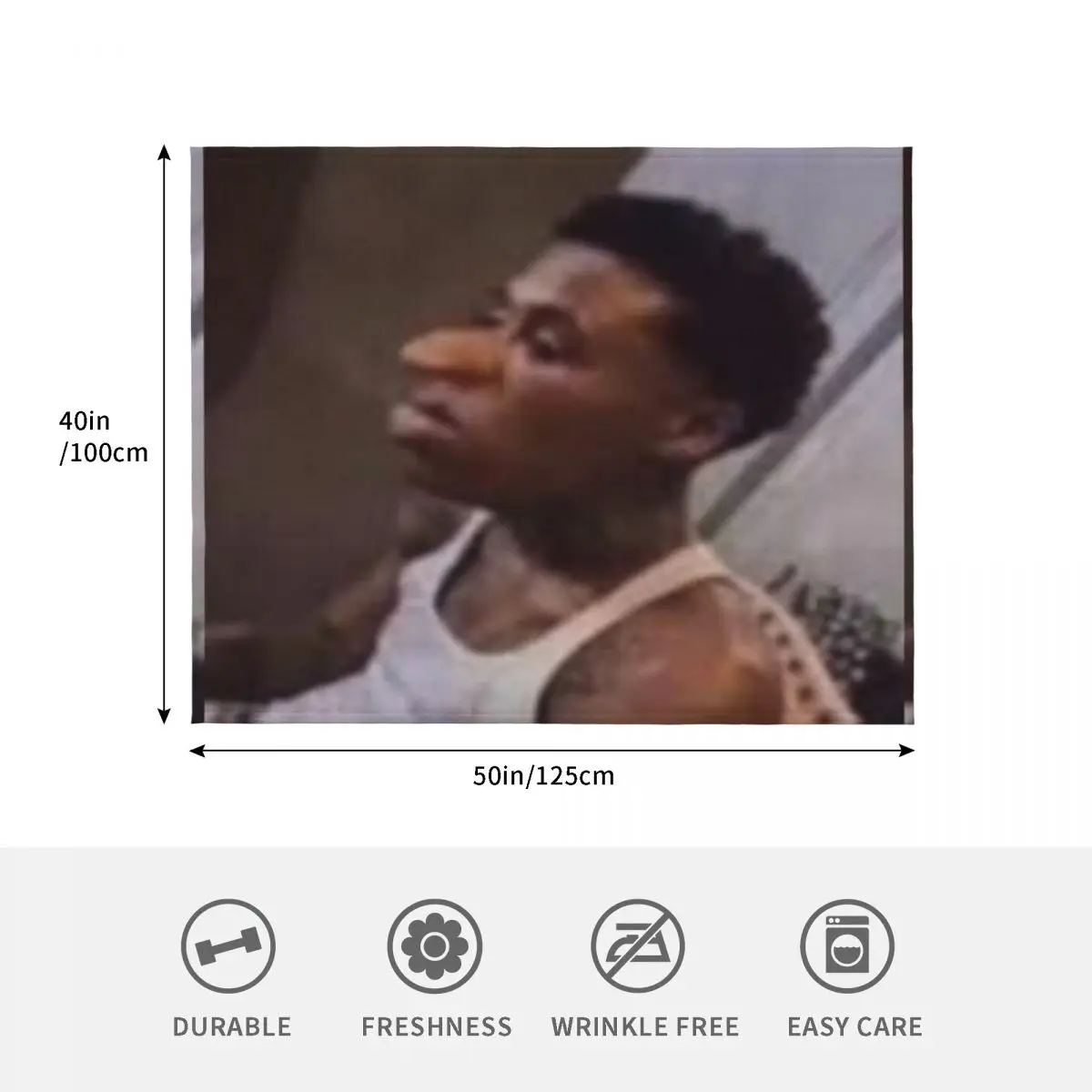 Quandale Dingle رمي بطانية أفخم لينة أفخم منقوشة كيس النوم الدافئة لبطانيات الشتاء